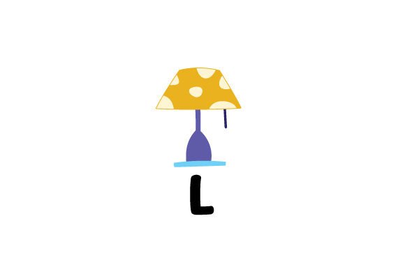 Alphabet Letter L for Crafts and School Amp Projects