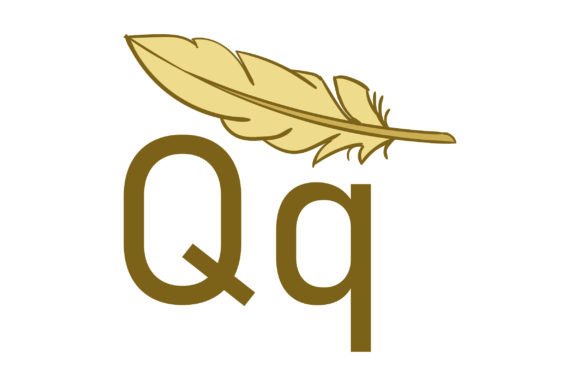 Alphabet Letter Q for Crafts and School Amp Projects