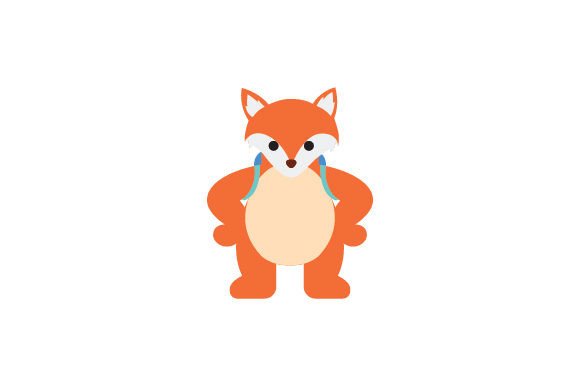 Cute Fox with Backpack: School Amp Crafts Review