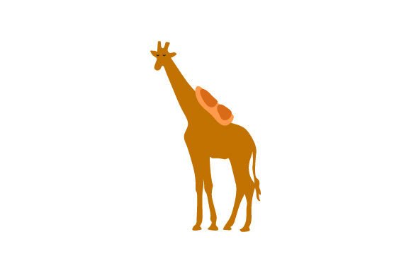 Cute Giraffe with Backpack for Crafts and School Amp