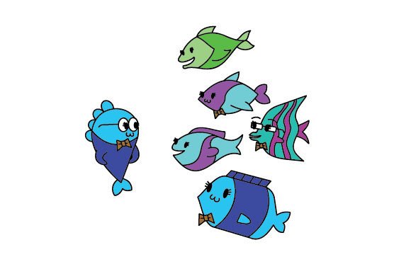 Kawaii School of Fish: Fairy Tales Crafts