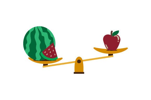 Review: Balance Scale - Watermelon and Apple Design