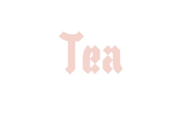 Tea: A Crafts Asset for School Amp Projects