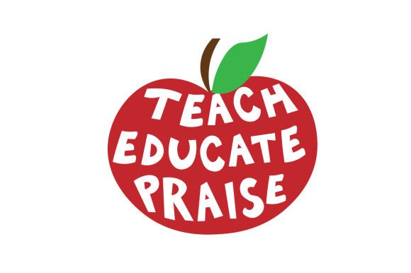 Teacher Apple: A Designer's Take on School-Ready Embroidery